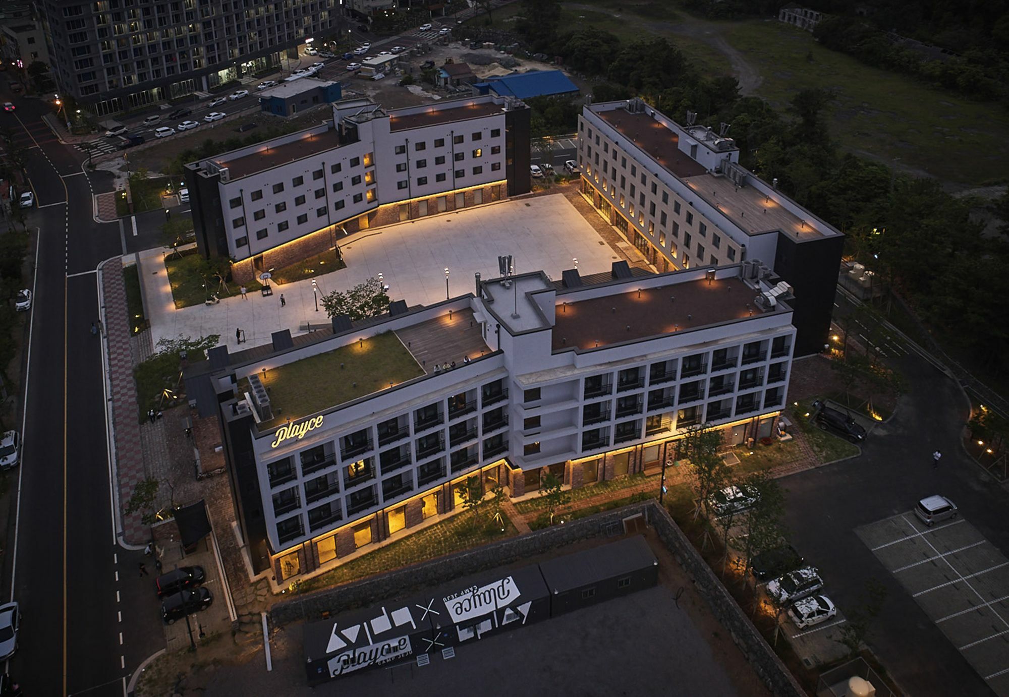 Playce Camp Jeju Hotel Oso-ri Kültér fotó